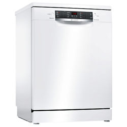 Bosch SMS46IW03G Freestanding Dishwasher, White